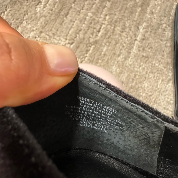 Simply Vera Wang velvet block heel pumps size 7 - Picture 5 of 6